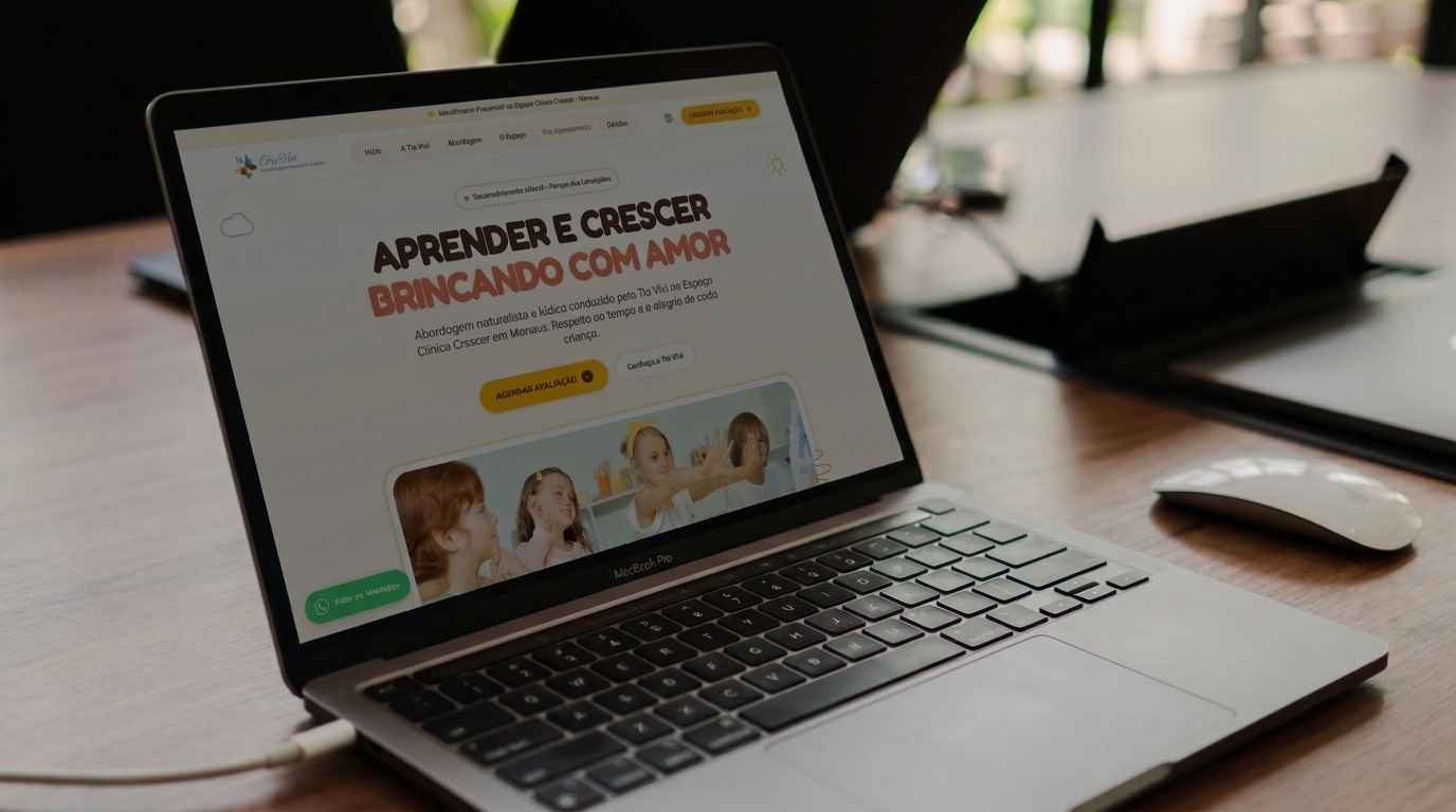 Fundo visual da landing page de Yorrany Martins Braga